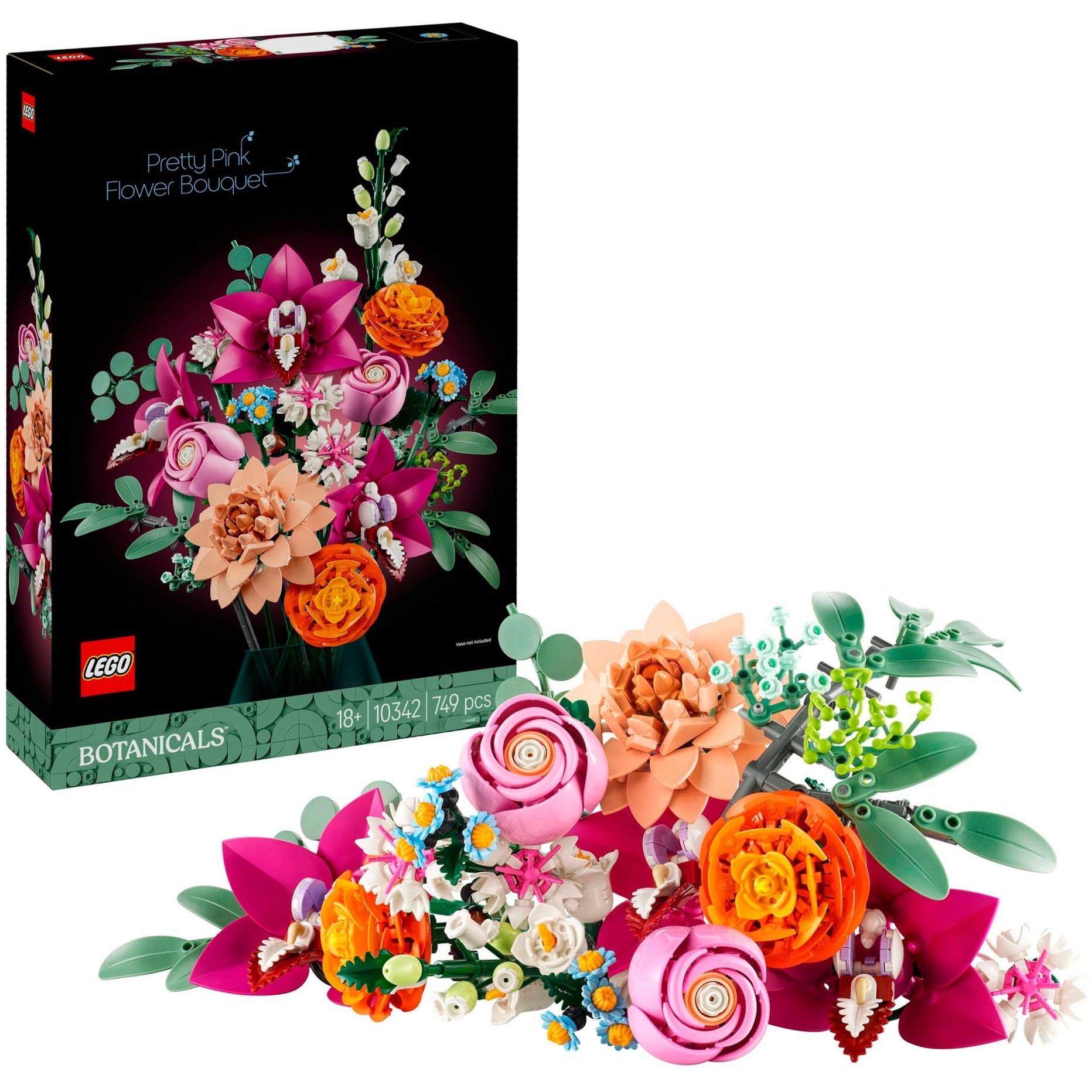 LEGO - botanicals 10342 roze boeket