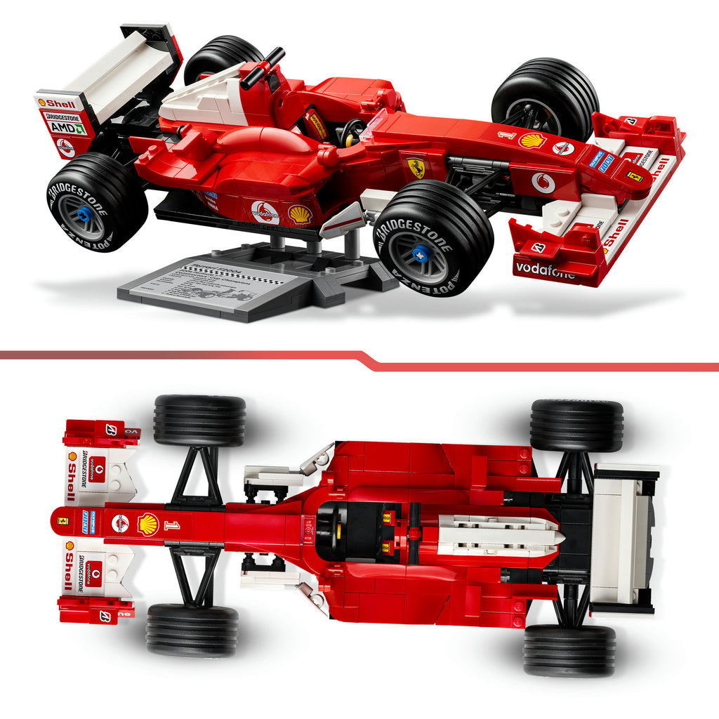 Lego icons 11375 ferrari f2004 en michael schumacher