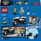 Lego city 60455 achtervolging op politiemotor