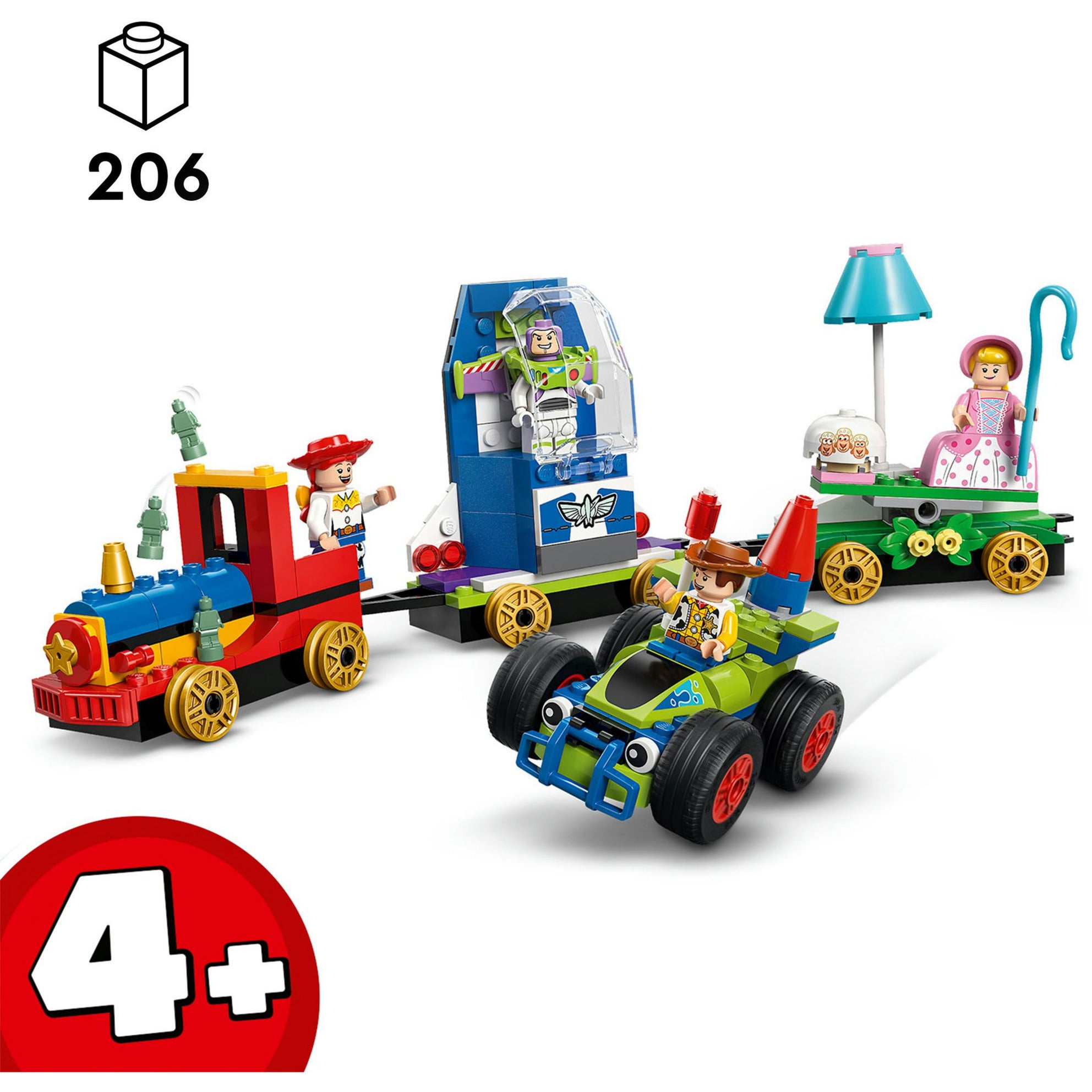 Lego disney 43264 toy story celebration train rc car