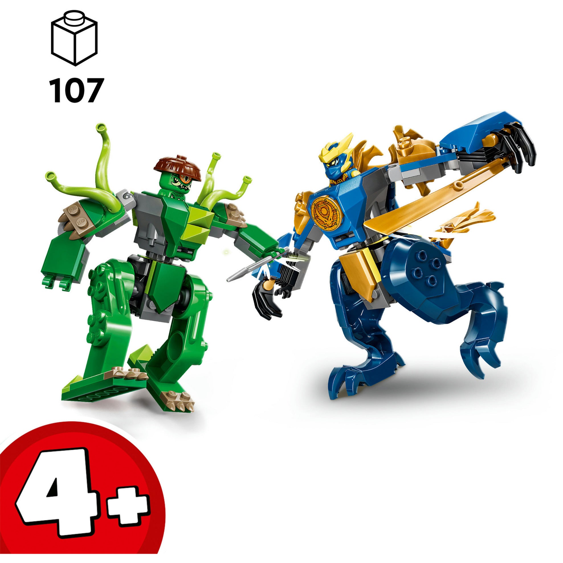 LEGO - ninjago 71853 jay's drakenmechastrijd