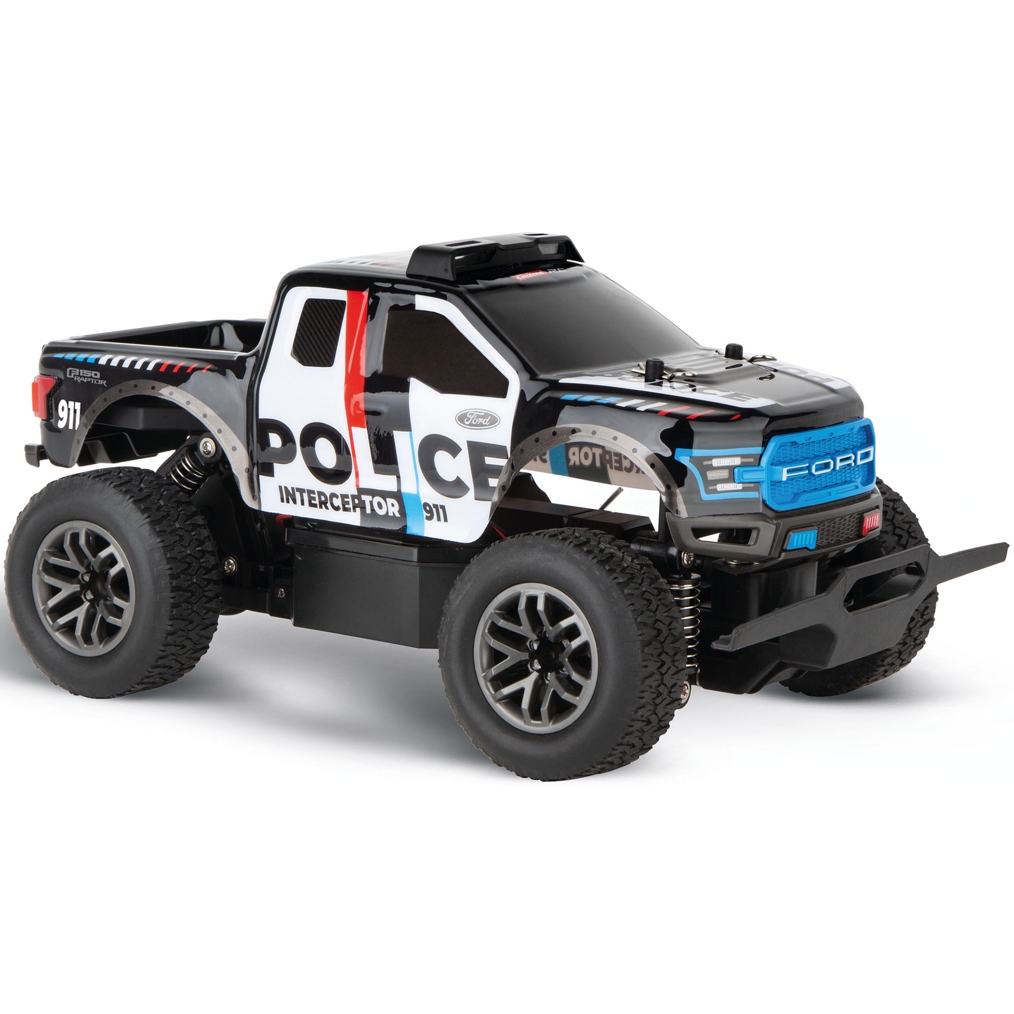 Carrera - rc 24ghz ford f-150 raptor police - 1:18