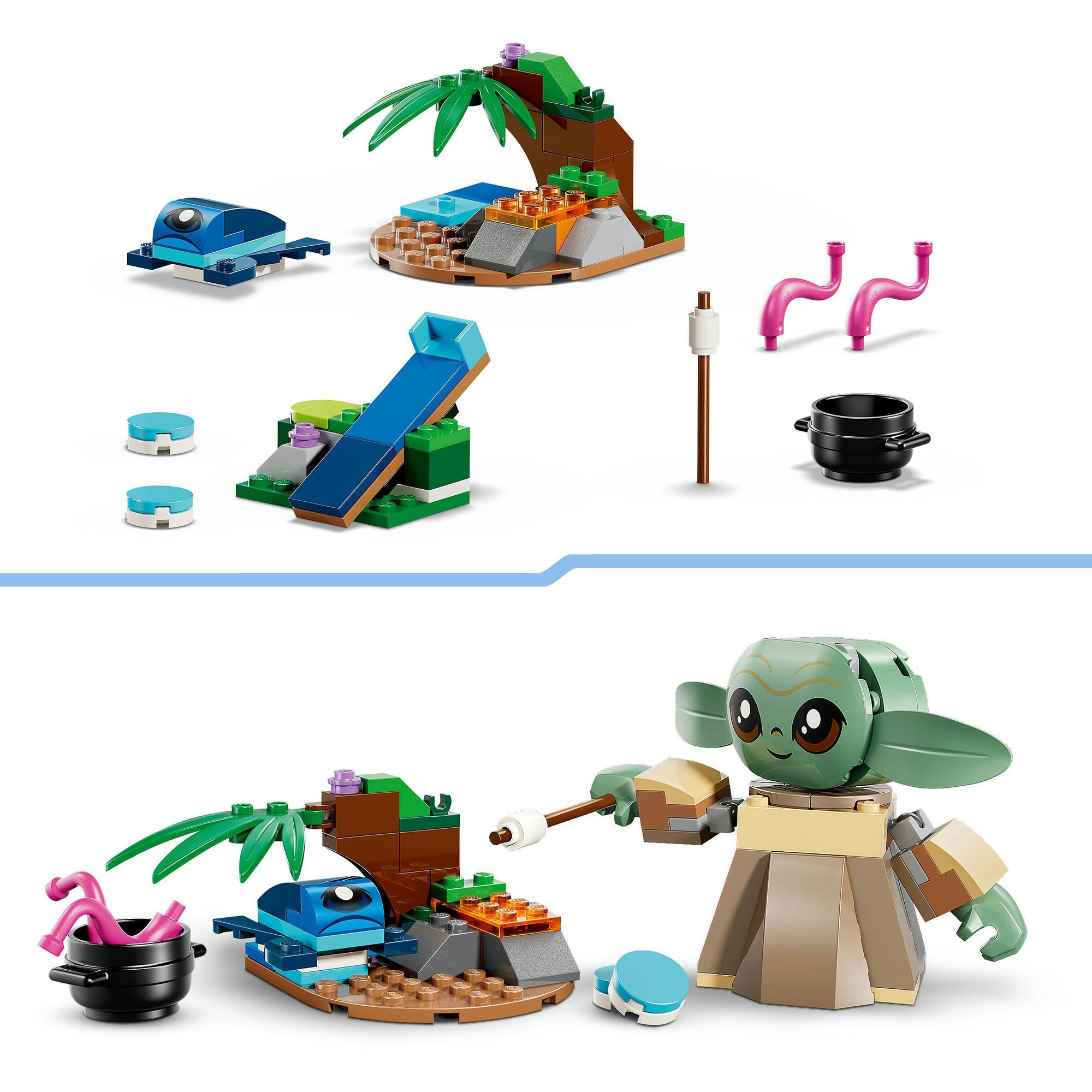 LEGO - star wars 75443 grogu's thuis