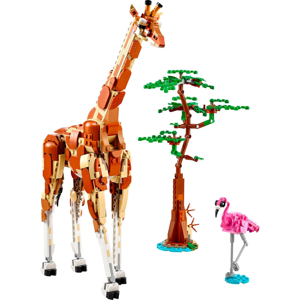 LEGO - creator 3in1 safaridieren speelgoed set met giraffe gazelles en leeuw 31150