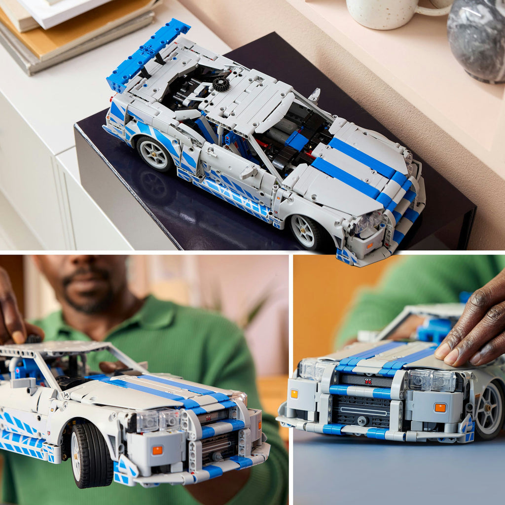 Lego technic 42210 2 fast 2 furious nissan skyline gt-r (r34) auto