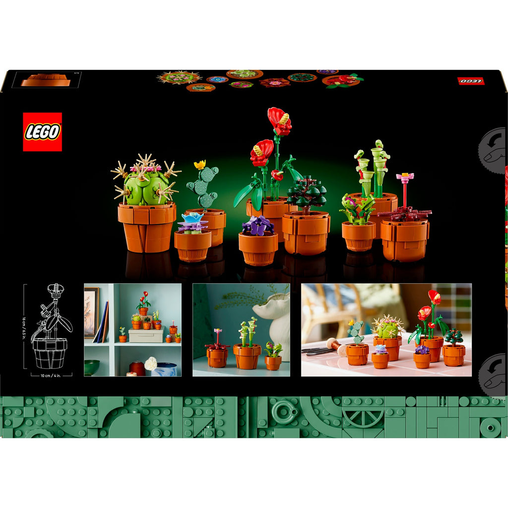 LEGO - icons 10329 miniplantjes