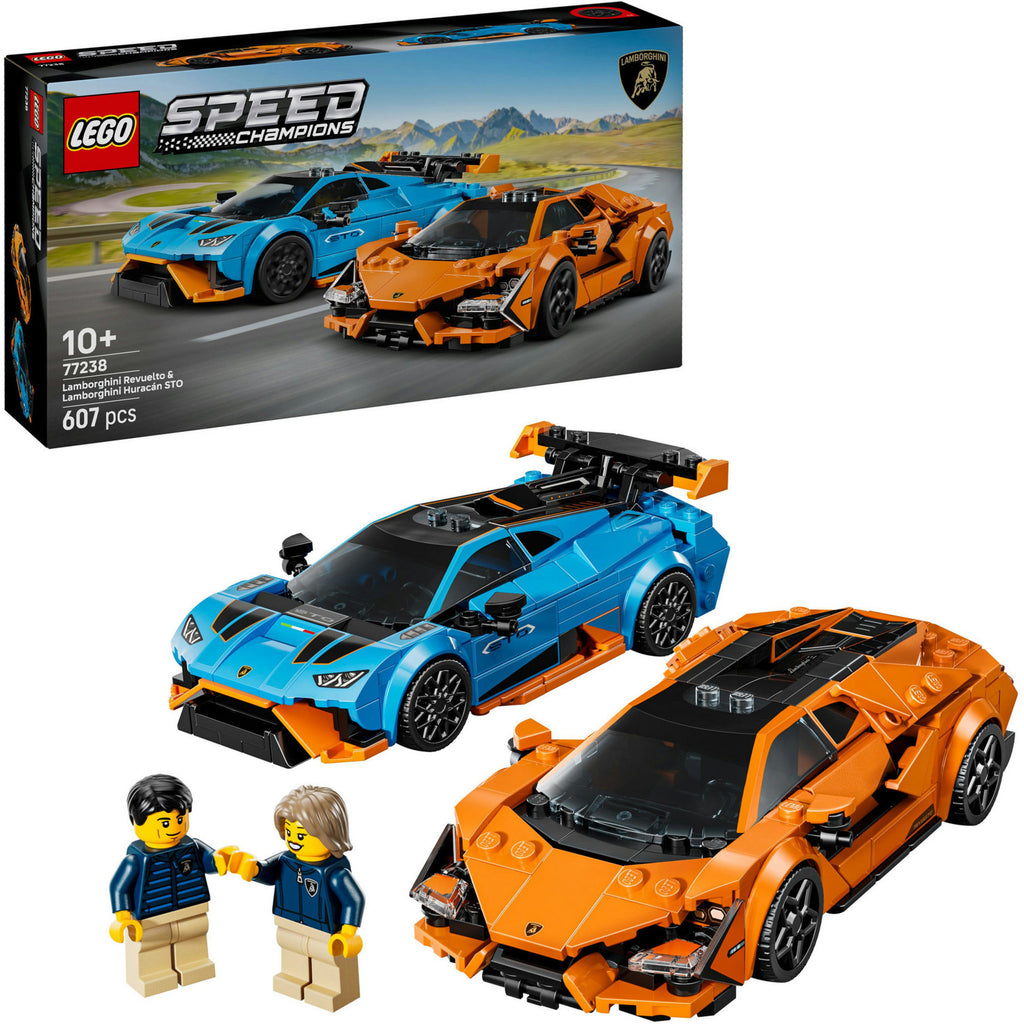 LEGO - speed champions 77238 lamborghini revuelto en huracan sto