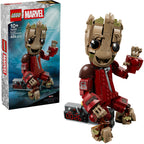 Lego marvel super heroes - groot in ravager jumpsuit constructiespeelgoed (76341)