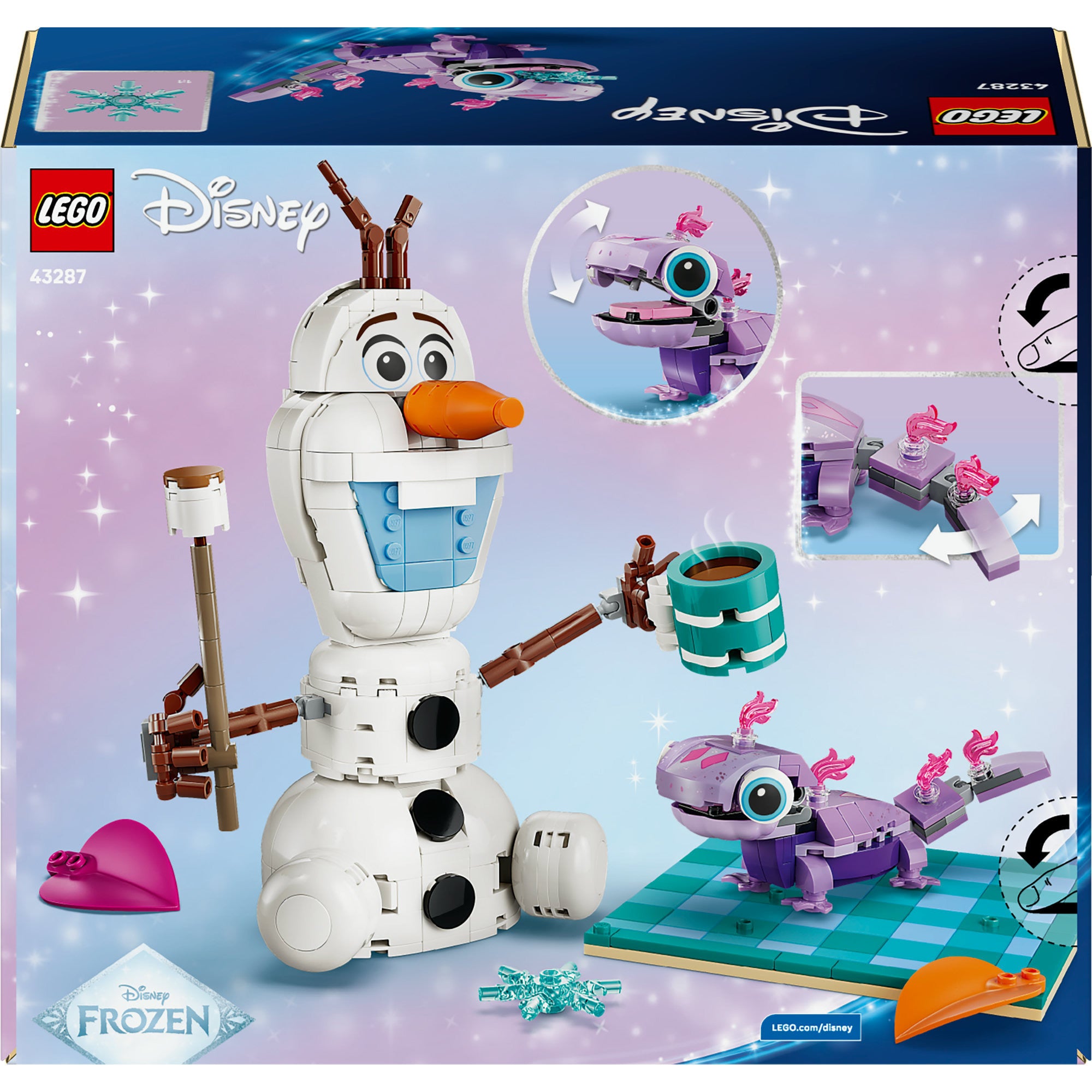 Lego disney princess 43287 olaf en bruni's picknickplezier