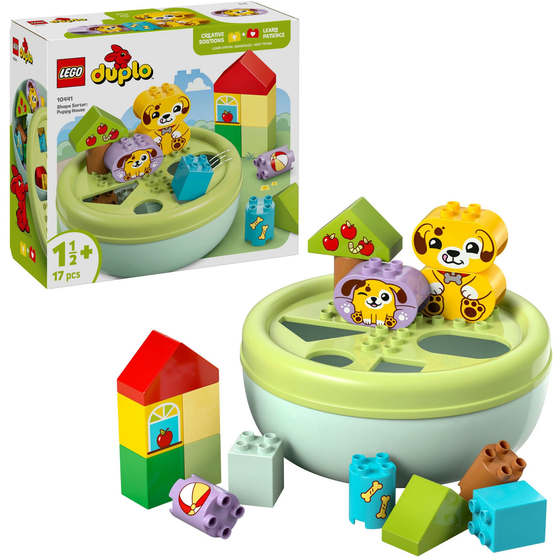 Lego duplo 10441 vormenstoof puppyhuis