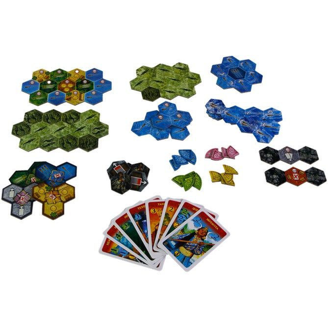 999Games - 999Games 999 games de zoektocht naar el dorado: gevaren & muisca uitbreiding bordspel