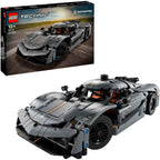 Lego technic 42173 koenigsegg jesko absolut grijze hypercar