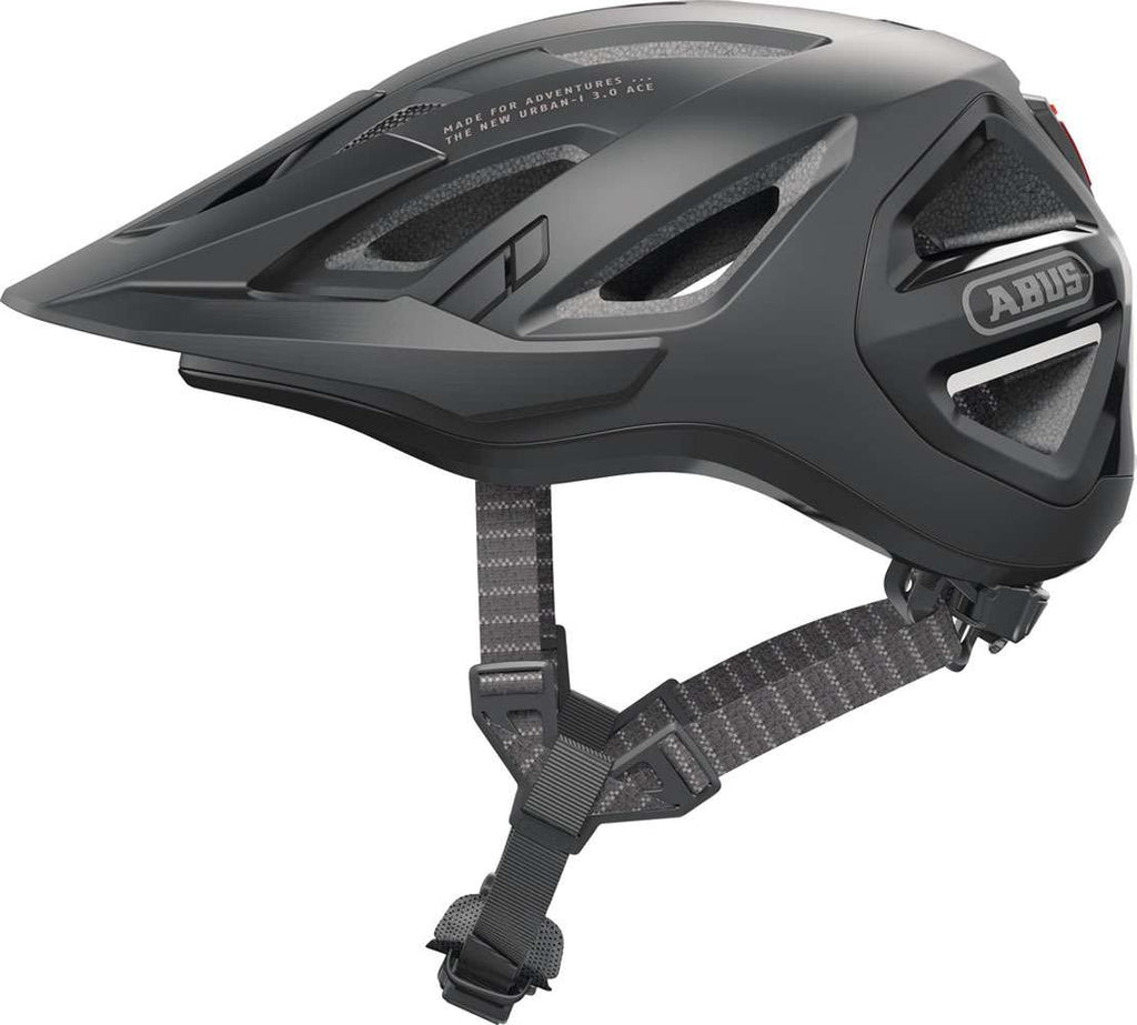 Abus helm Urban-I 3.0 ACE velvet Zwart L 56-61cm