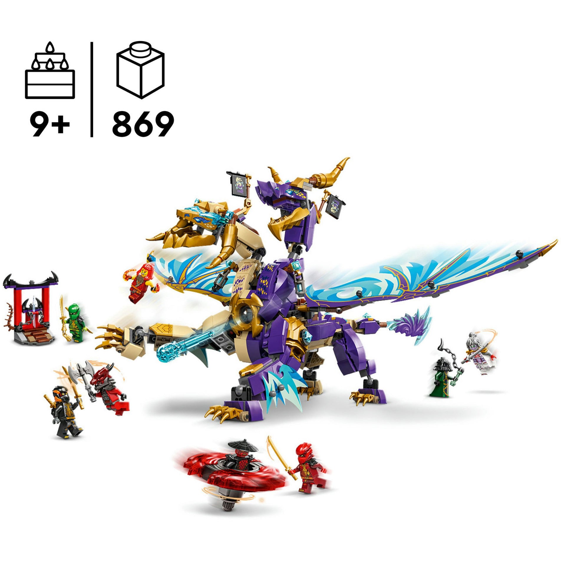 Lego ® ninjago® - boogdraak van concentratie speelgoedset - 71836