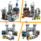 Lego ® creator 3in1 middeleeuws kasteel met ridders te paard - 31168
