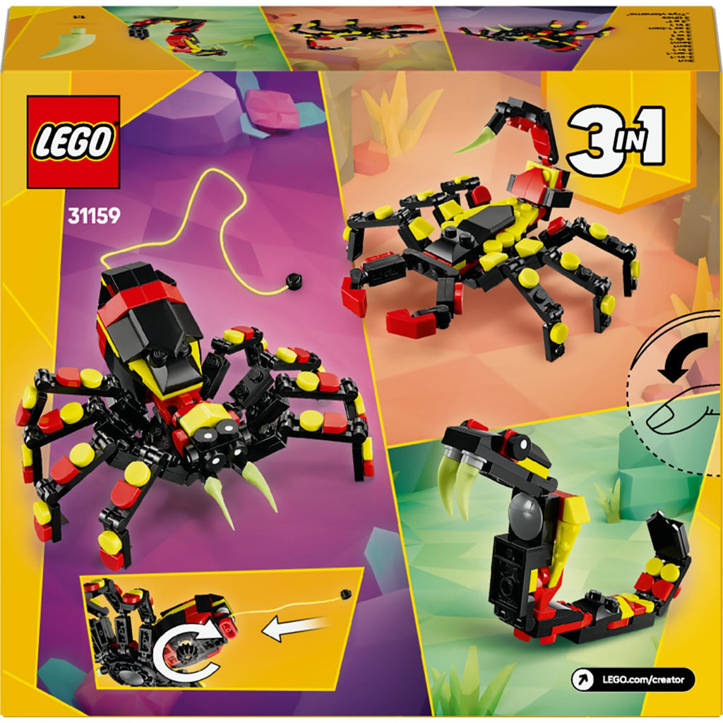 LEGO - creator 31159 wilde dieren: spannende spin