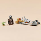 Lego star wars 75436 mandalorian en grogu's speederbike
