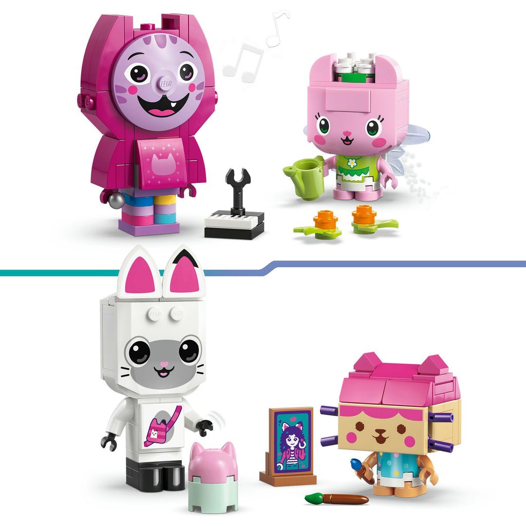 LEGO - gabby's poppenhuis - gabby’s bouwbare kattenvriendjes constructiespeelgoed (11215)