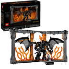 Lego icons boekensteun: the lord of the rings – balrog constructiespeelgoed (10367)