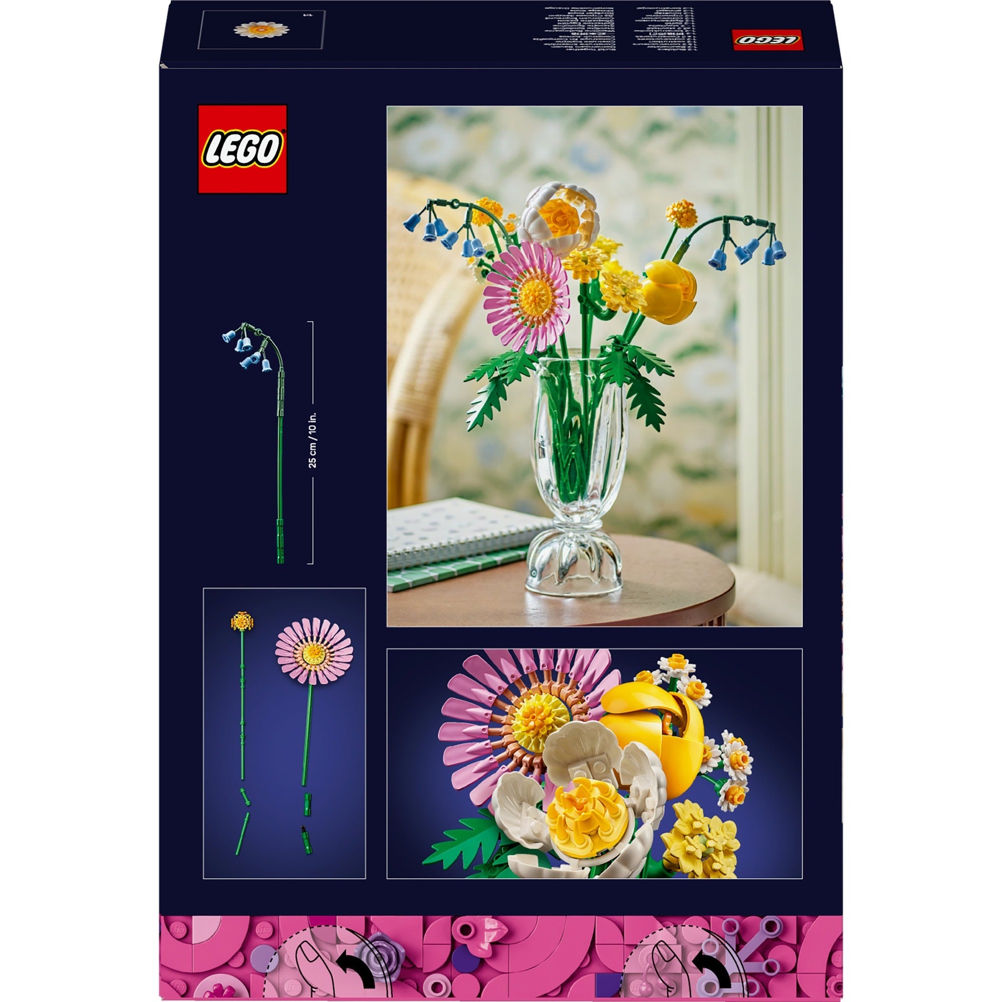 Lego botanical collection - klein zomers boeket constructiespeelgoed (10347)