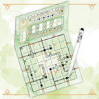 White Goblin Games - White Goblin Games railroad ink (natuurgroene versie) dobbelspel (nederlands 1 - 4 spelers 30 minuten vanaf 8 jaar)