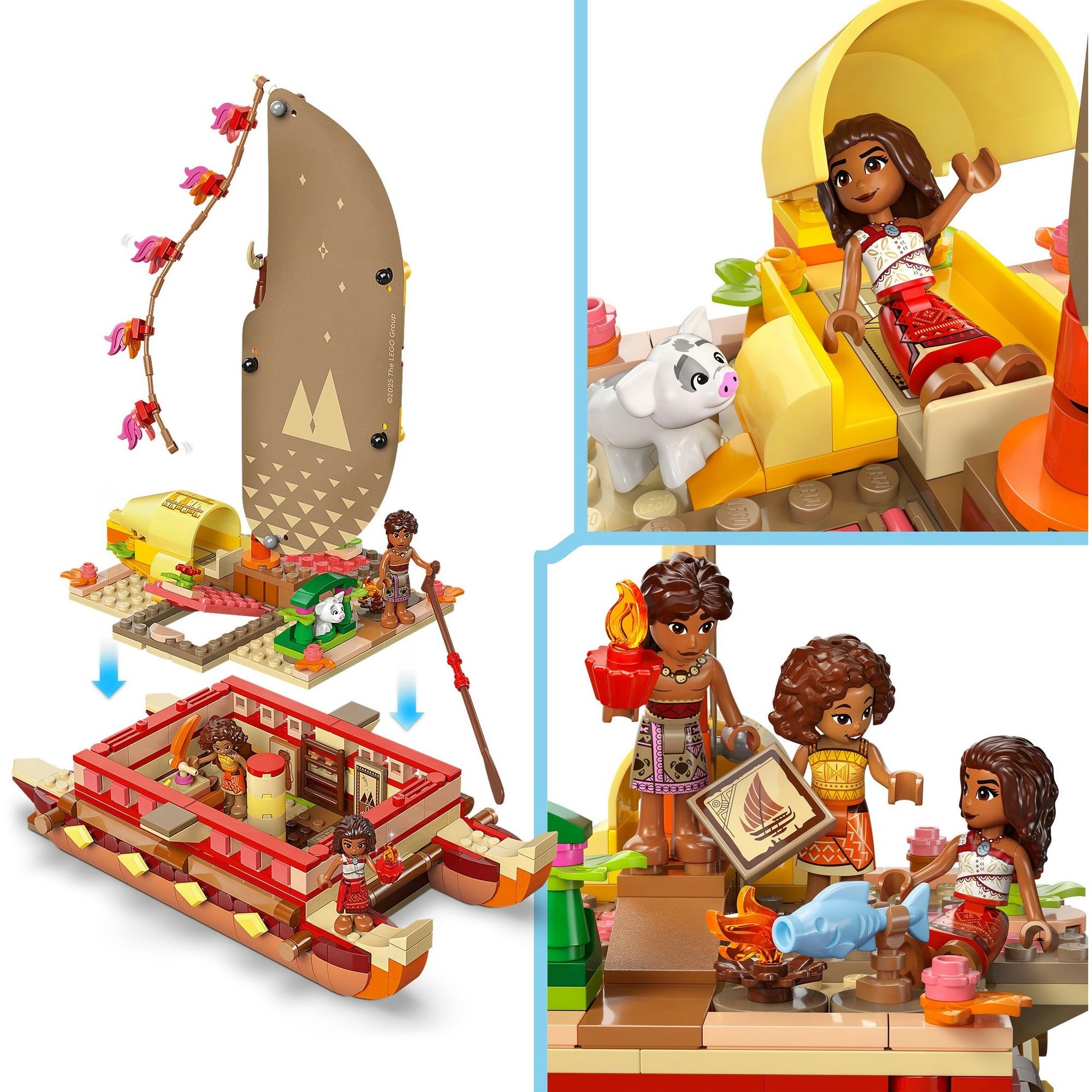 Lego disney princess 43270 vaiana's avonturenkano