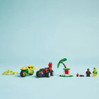 LEGO - spidey 11198 spin en electro achtervolging met dinosaurusvoertuigen