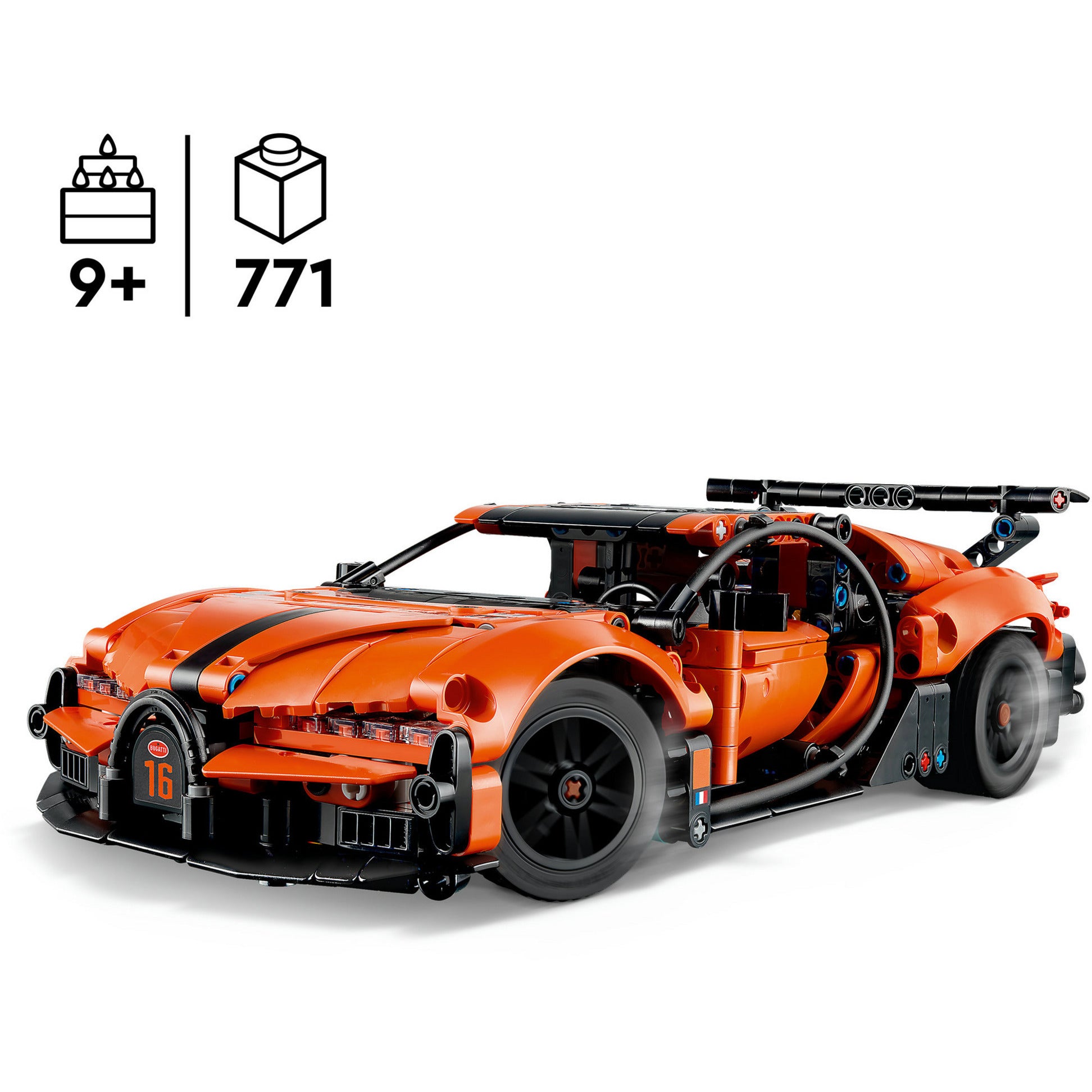 LEGO - technic 42222 bugatti chiron pur sport