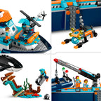 Lego city 60368 poolonderzoeksschip