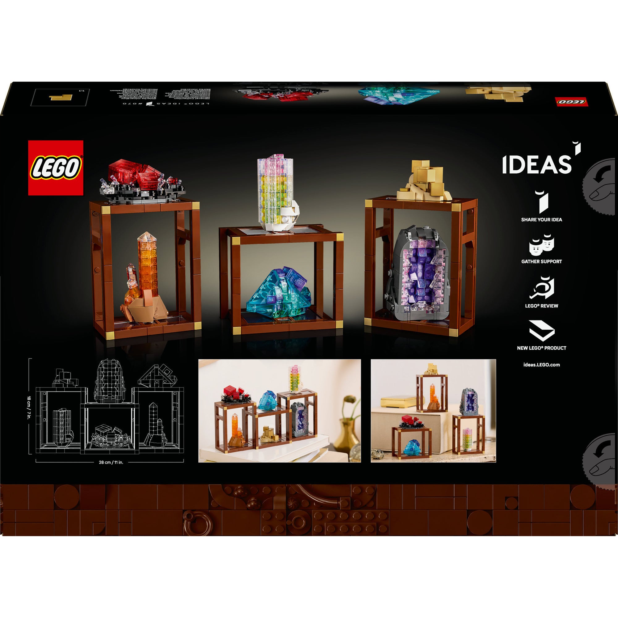 Lego ideas 21362 mineral collection
