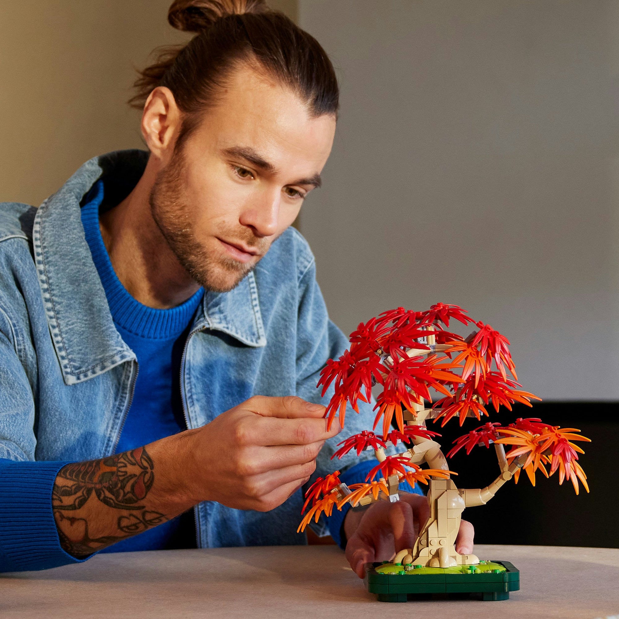 LEGO - the botanical collection - japanse esdoorn bonsaiboompje constructiespeelgoed (10348)