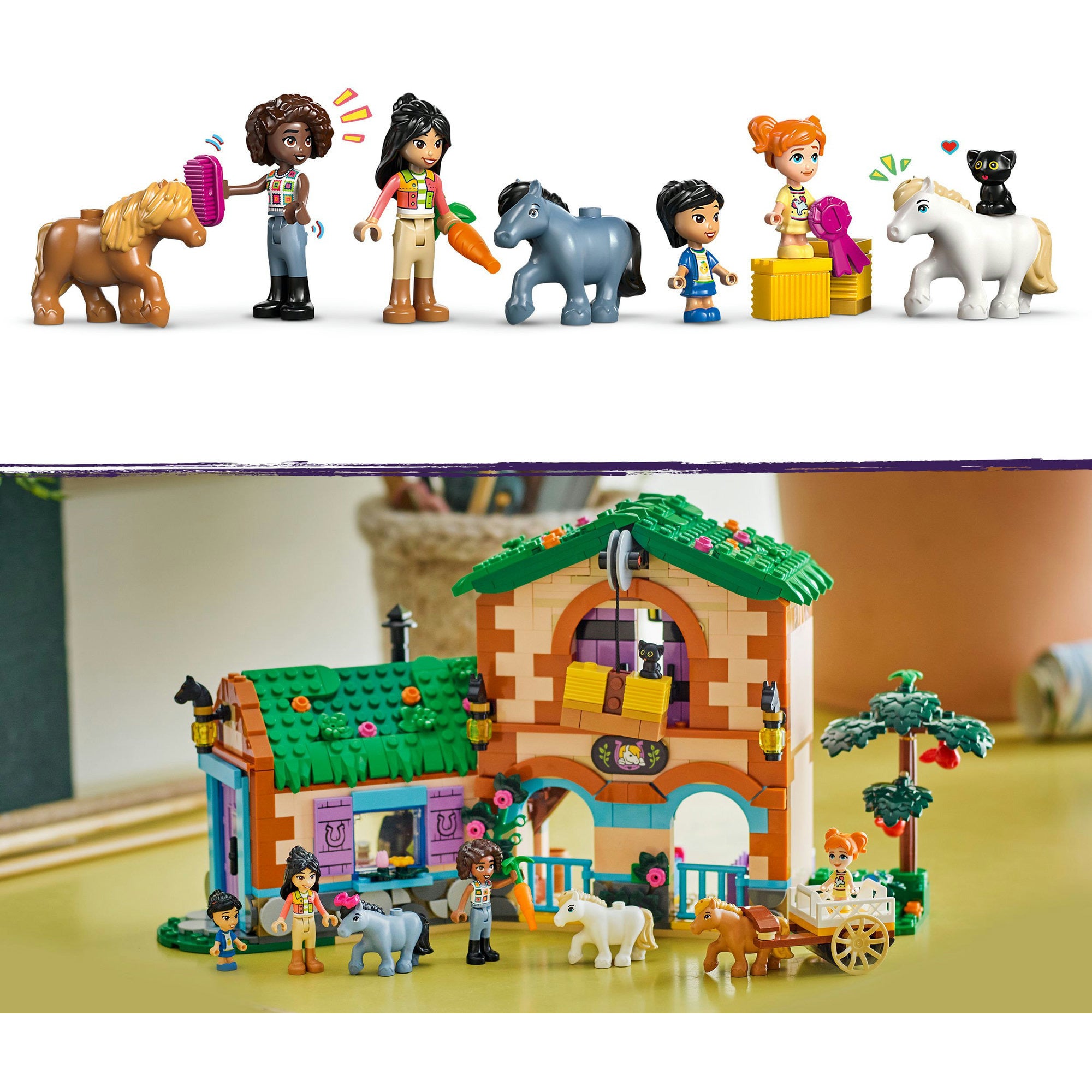 Lego friends 42654 ponyboerderij en stal