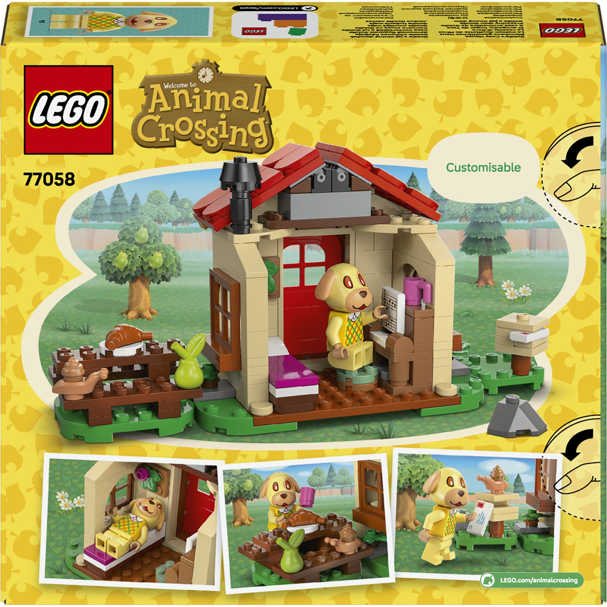 Lego animal crossing 77058 goldies knusse huisje bouwset