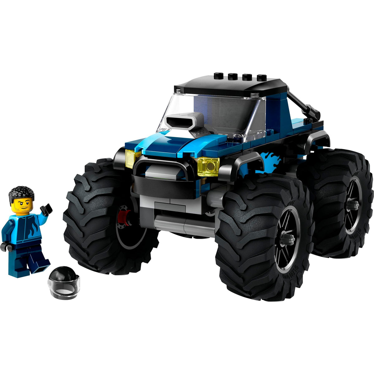 Lego city - blauwe monstertruck constructiespeelgoed (60402)