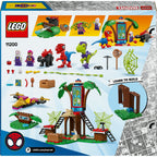 Lego spidey 11200 spidey en gobby's raptorstrijd bij de boomhut