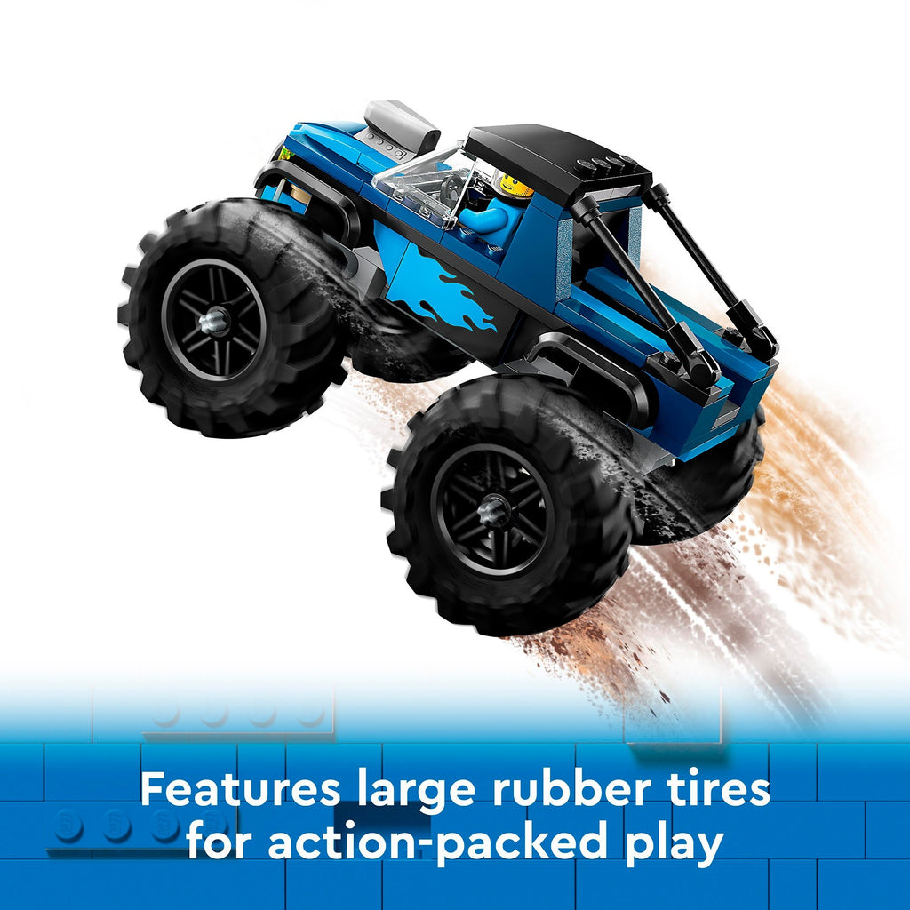 Lego city - blauwe monstertruck constructiespeelgoed (60402)