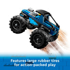 Lego city - blauwe monstertruck constructiespeelgoed (60402)