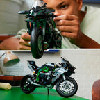 Lego technic 42170 kawasaki ninja h2r motor