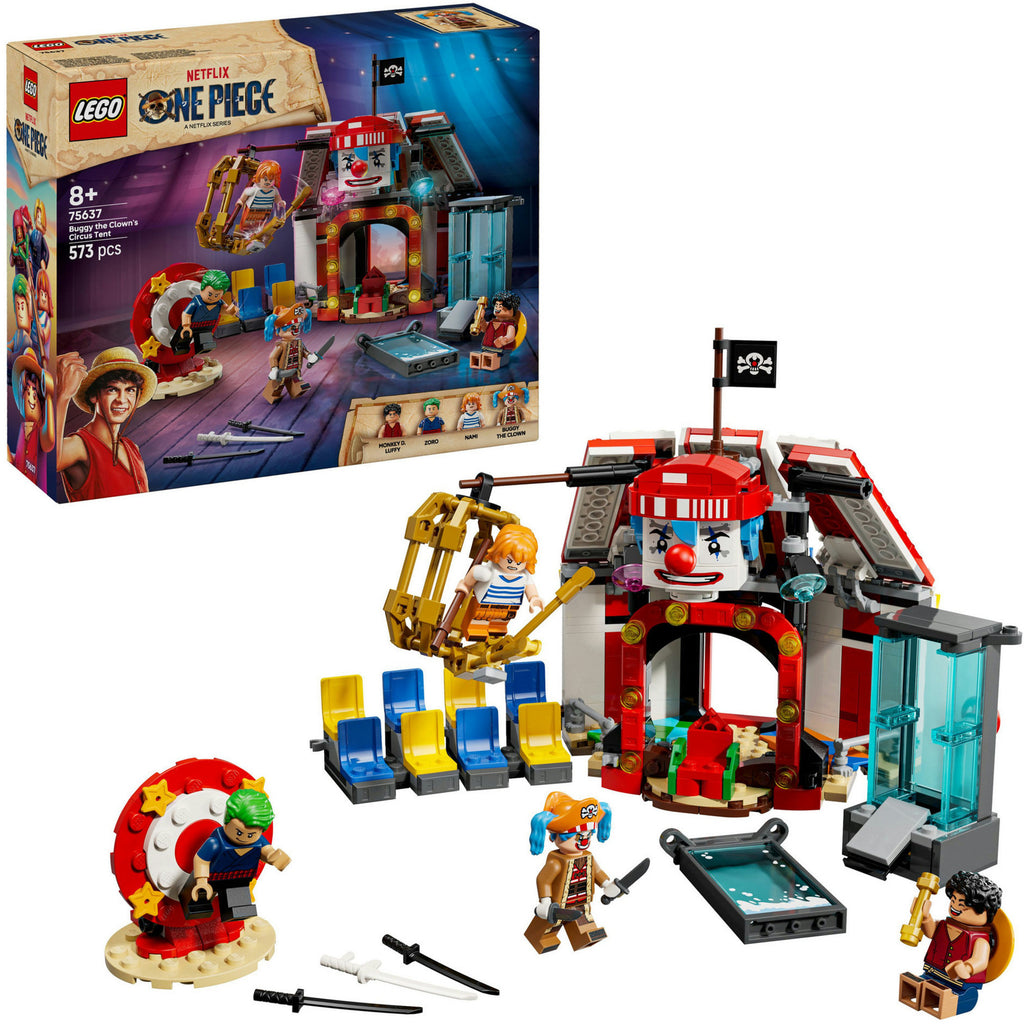 LEGO - one piece 75637 circustent van buggy de clown