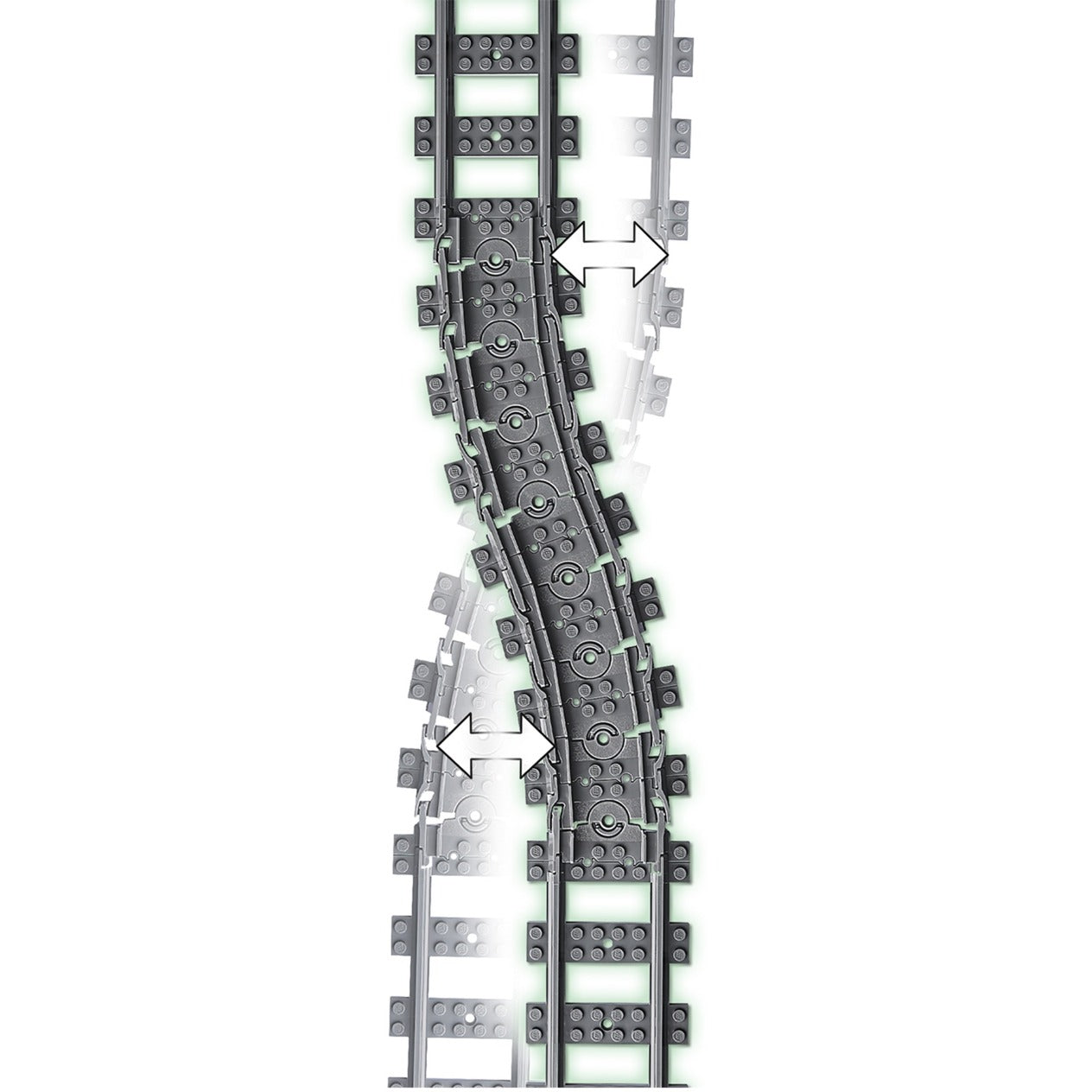 Lego city 60205 treinrails