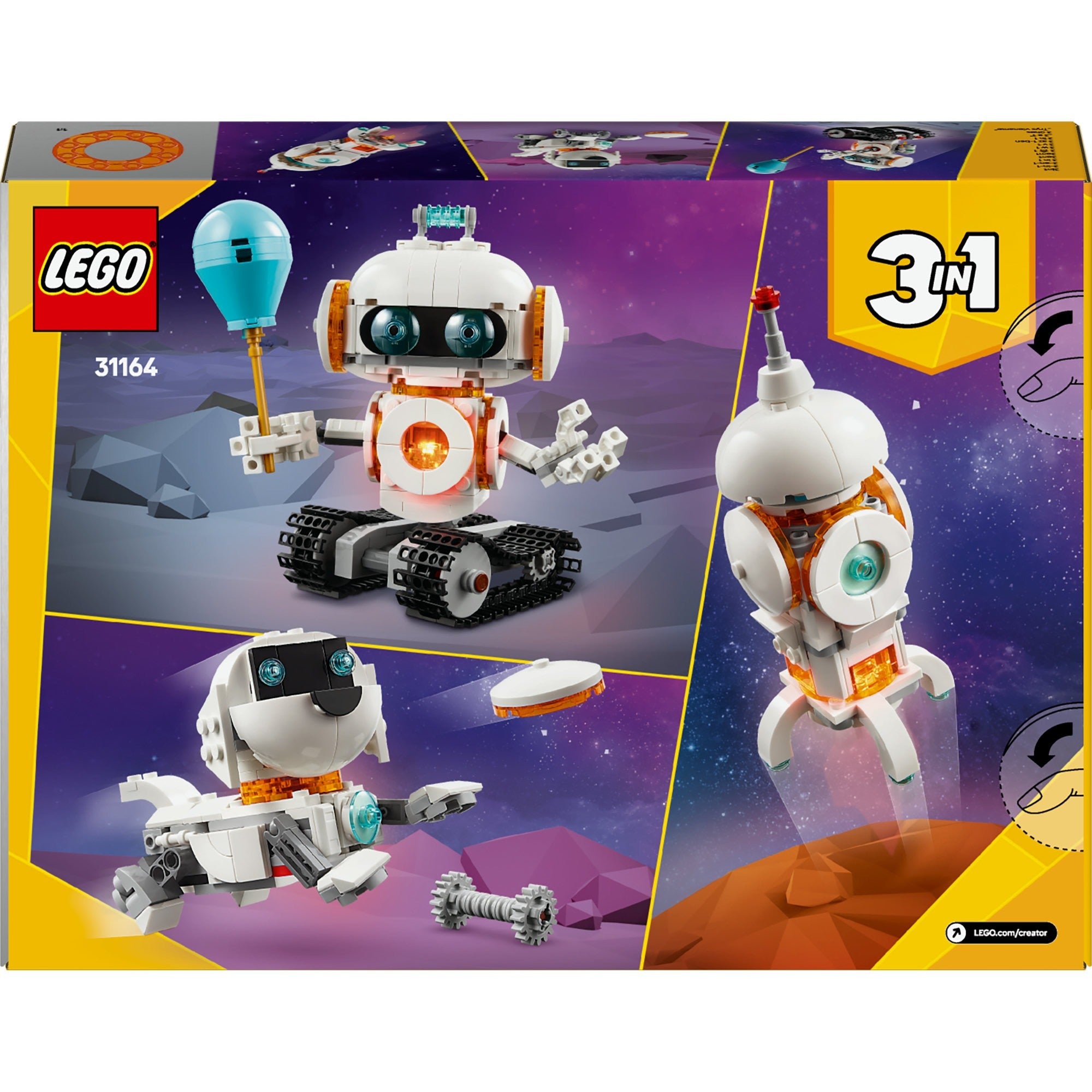 Lego creator 31164 ruimterobot