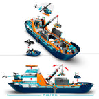 Lego city 60368 poolonderzoeksschip