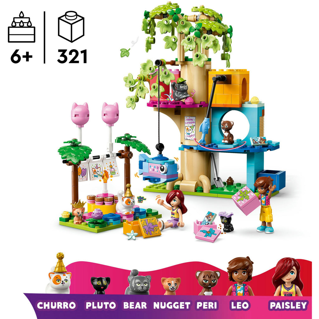LEGO - ® friends kattenverjaardagsfeestje en boomhut set - 42666