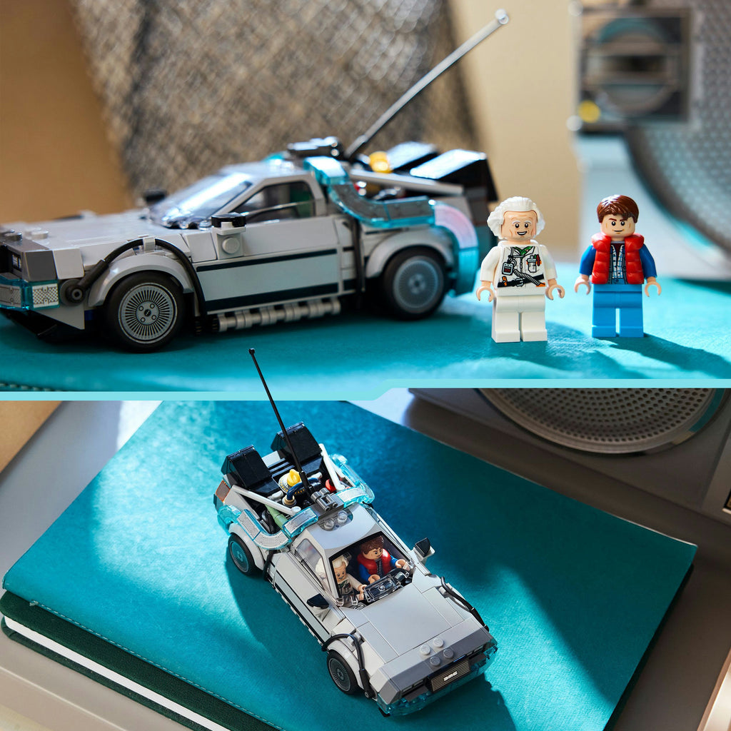 Lego speed champions 77256 tijdmachine uit back to the future