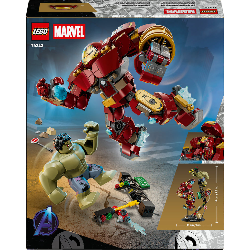 Lego super heroes 76343 marvel ultieme strijd: hulkbuster vs. hulk