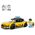 Lego city yellow taxi constructiespeelgoed