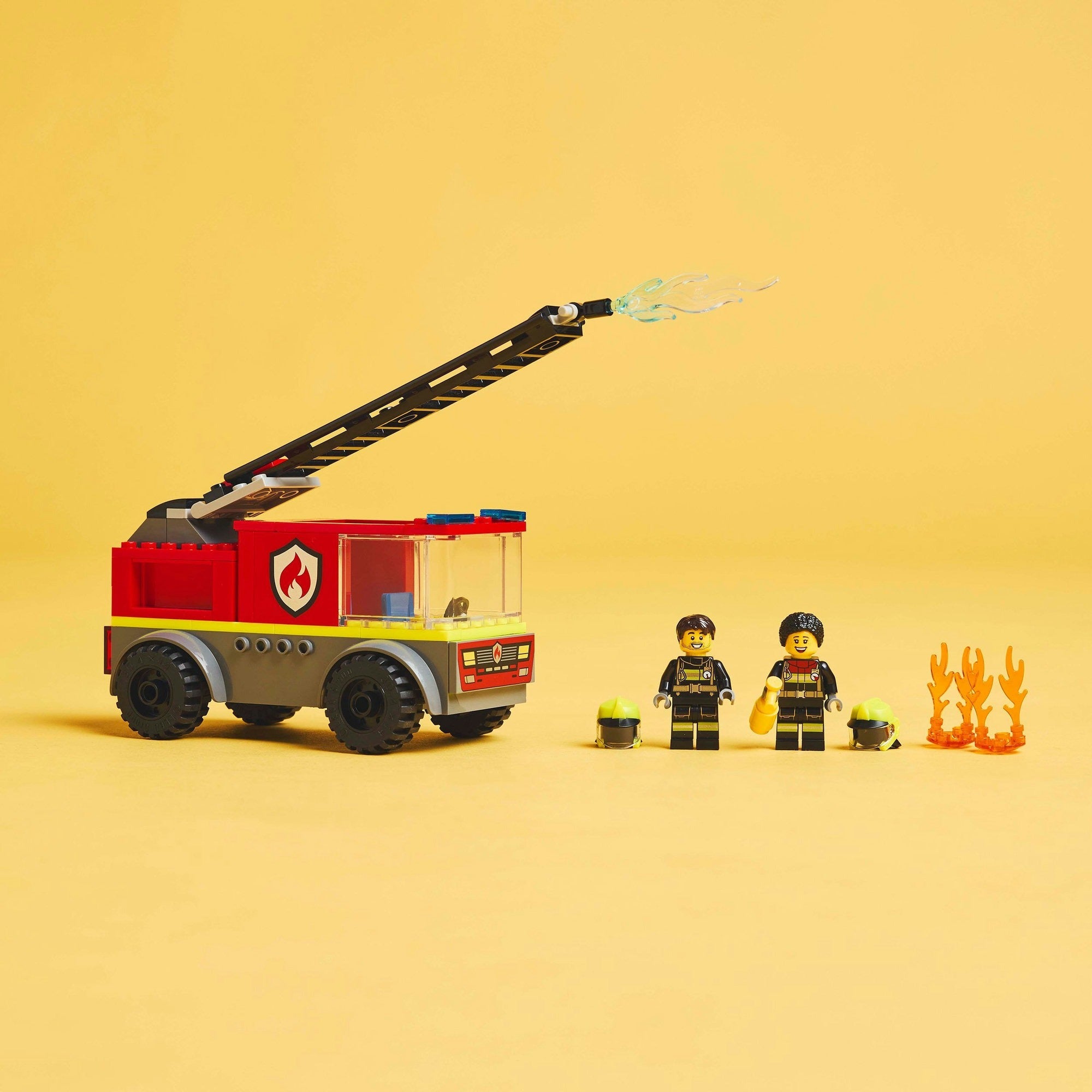 Lego city - brandweerauto constructiespeelgoed (60463 | ladderwagen)