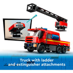 Lego city brandweerkazerne en brandweerauto - 60414