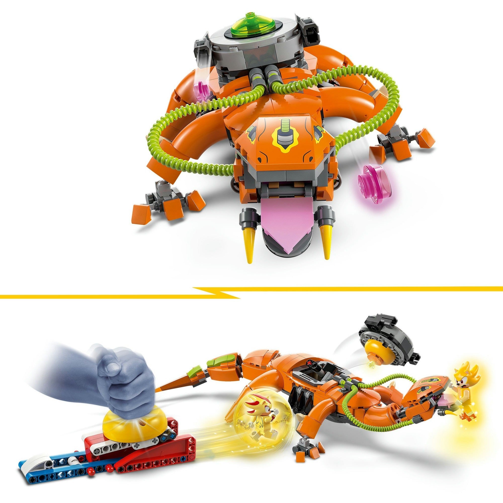Lego sonic the hedgehog 77003 super shadow vs. biolizard