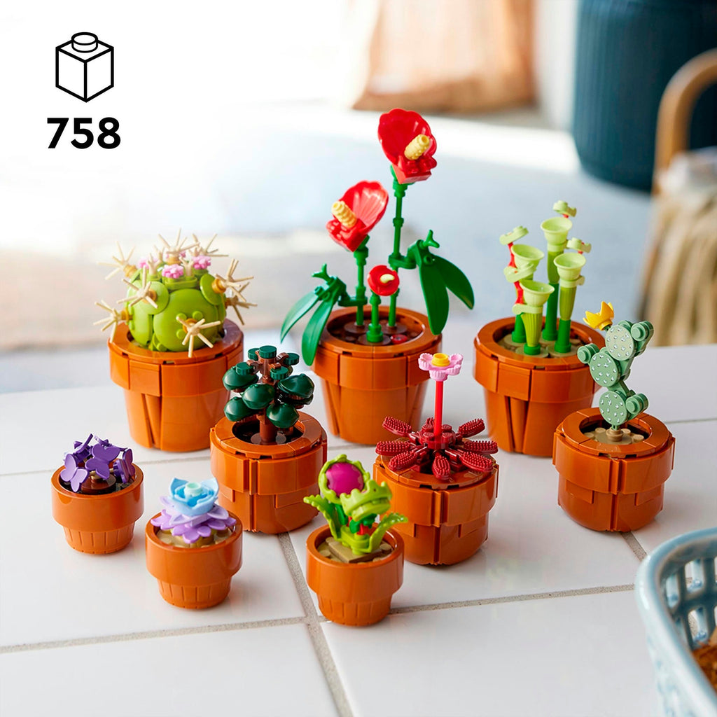 LEGO - icons 10329 miniplantjes
